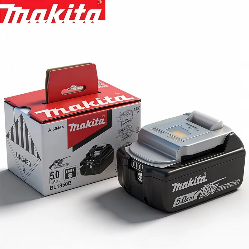 Genuine Makita BL1850B 18V 5.0Ah LXT Lithium-Ion Battery – High-Capacity Power Cell