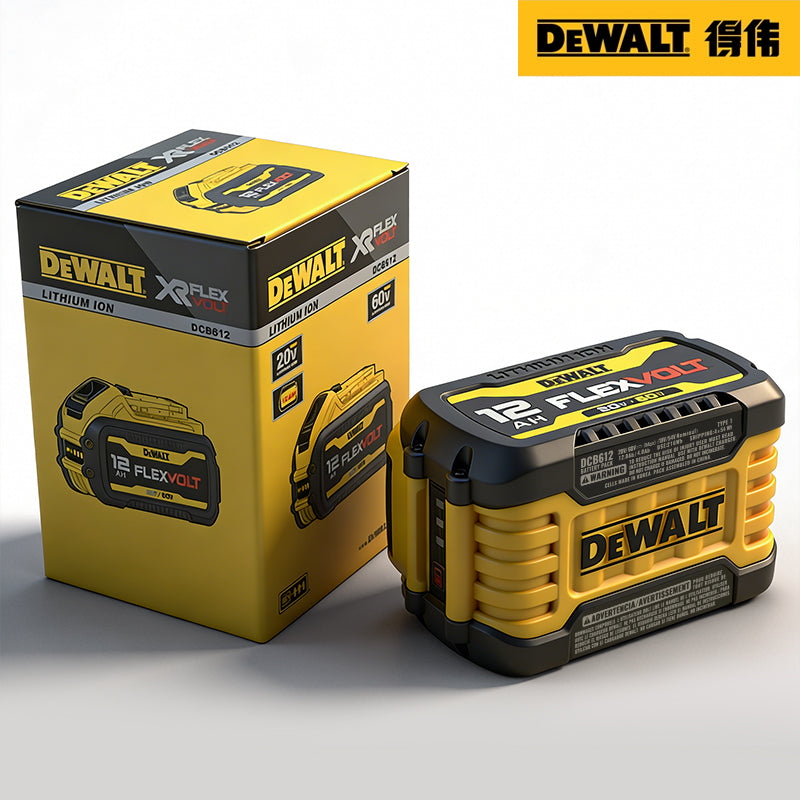Genuine DeWALT DCB612 FLEXVOLT 20V/60V MAX 12.0 Ah Lithium-Ion Battery Pack