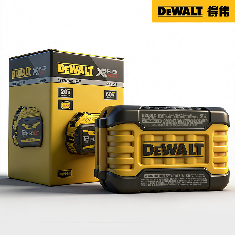 Genuine DeWALT DCB612 FLEXVOLT 20V/60V MAX 12.0 Ah Lithium-Ion Battery Pack