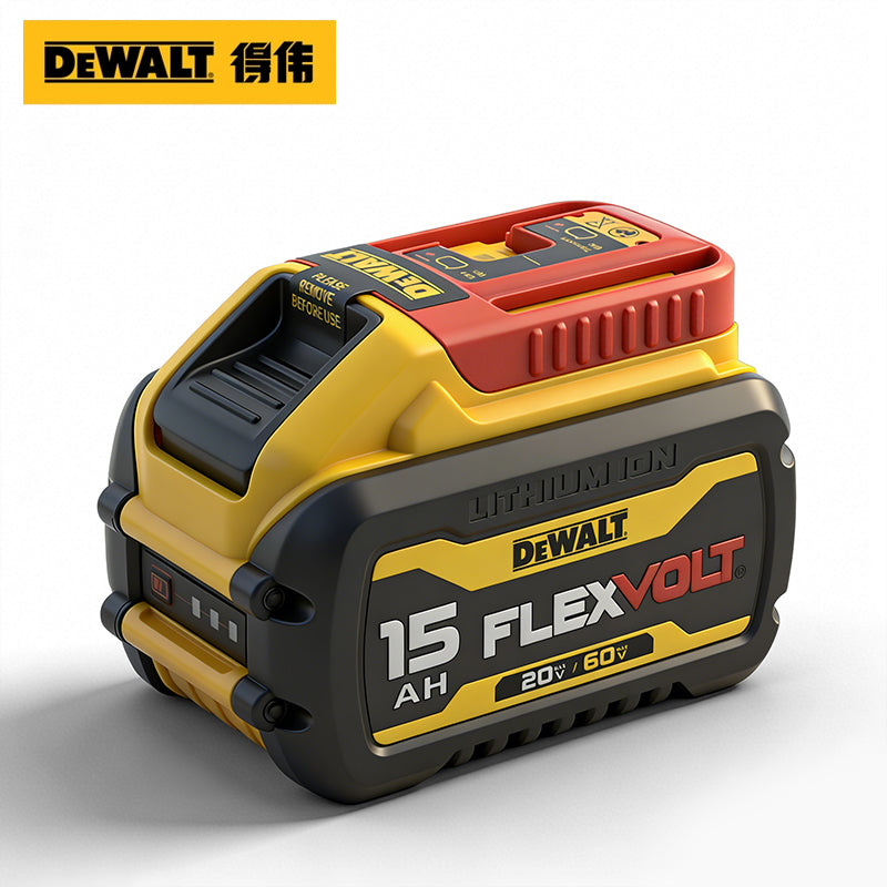 Pack Of 2 Genuine DeWALT DCB615 FLEXVOLT 20V/60V MAX 15.0 Ah Lithium-Ion Battery – Maximum Runtime